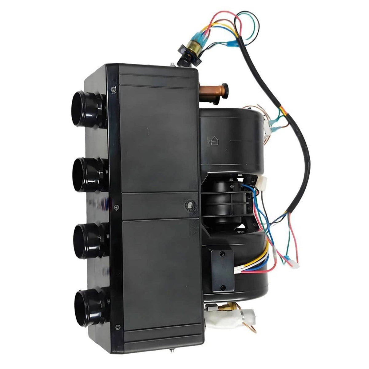 Solidspare 12V Electric Cool & Heat Universal Underdash Air Conditioner DC Auto Car A/C 63A