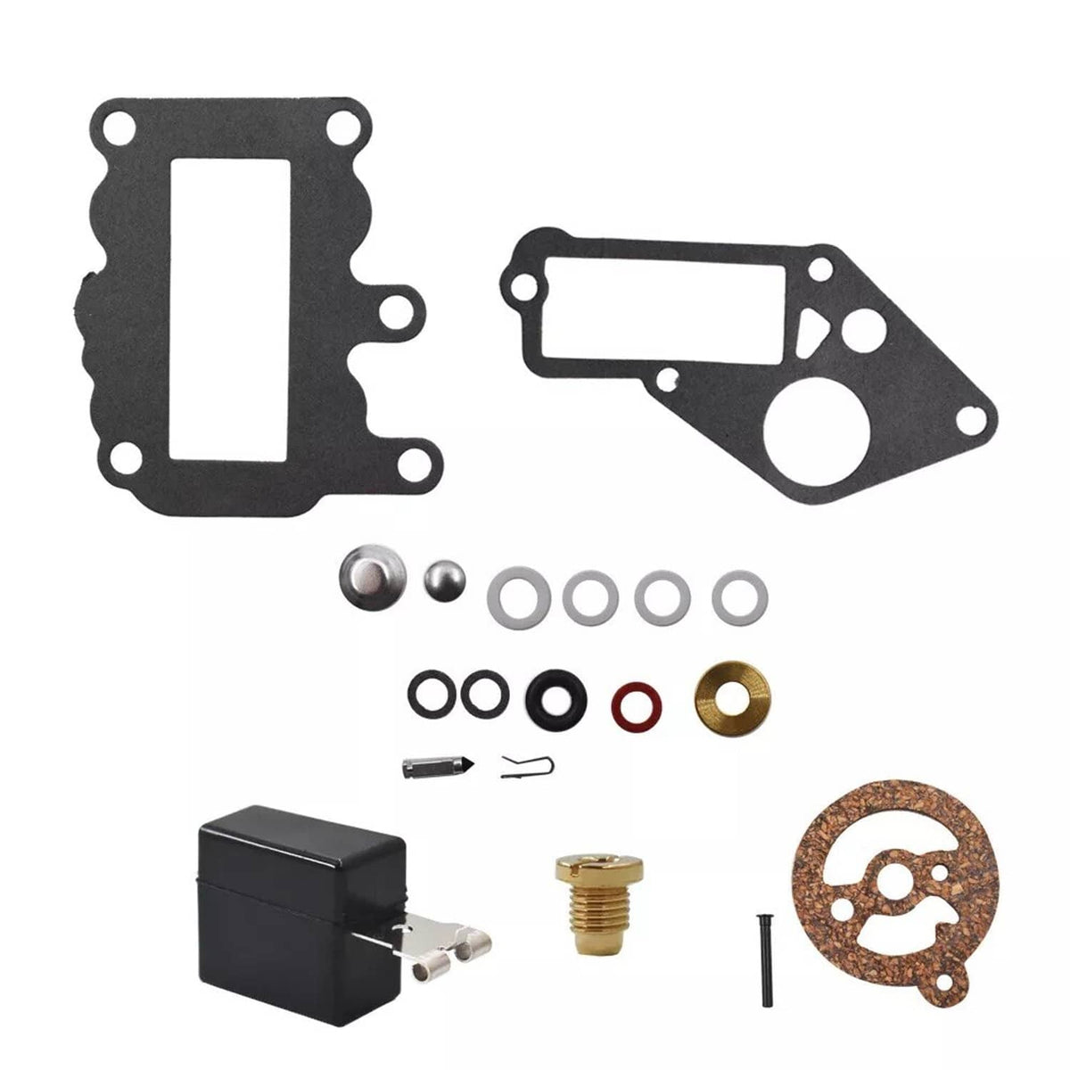 Solid Spare Carburetor Carb Kit Rebuild/Repair For Johnson Evinrude Outboard 9.5 HP BRP/OMC