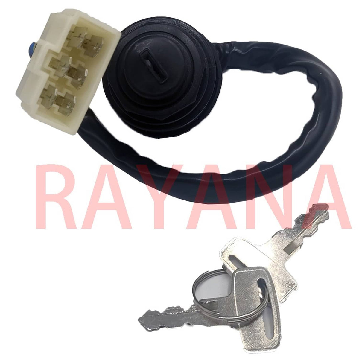 Solidspare US Ignition Key Switch for Kawasaki Mule 600 610 Mule 4000 Mule 4010,27005-0011