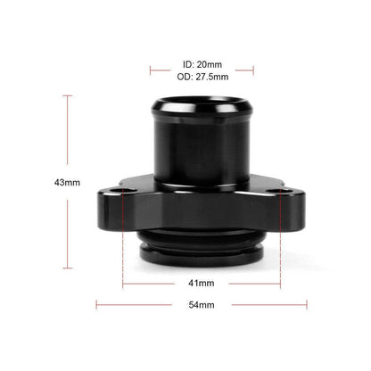Solidspare Coolant Water Hose Fitting for BMW N55 N54 N53 N52 N20 11537541992 11537544638