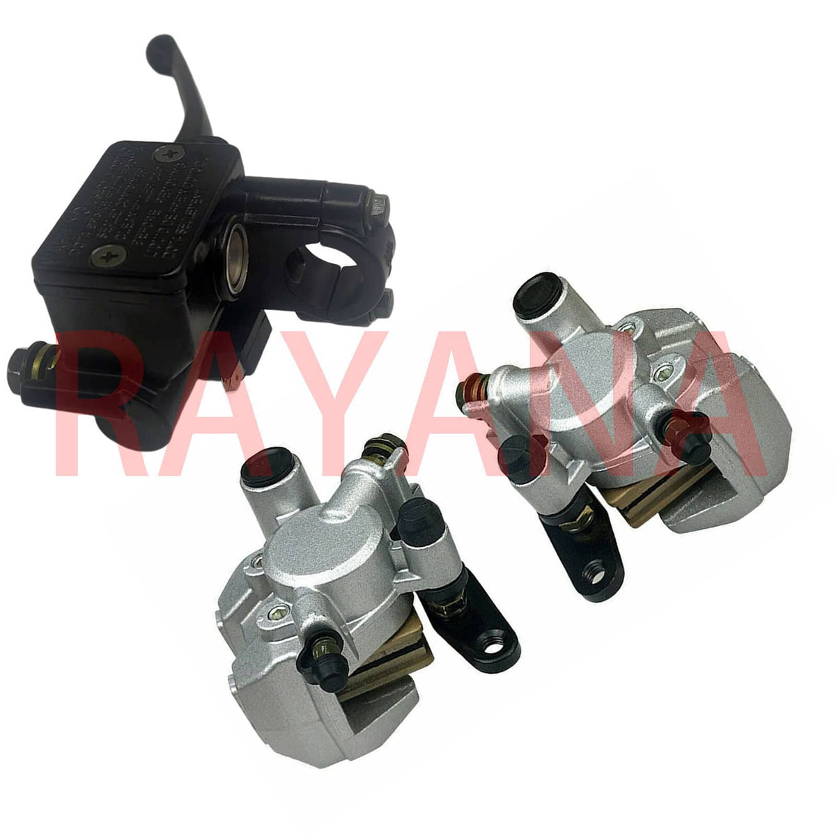Solidspare Front Brake Master Cylinder Calipers for Yamaha Warrior 350 Kodiak 400