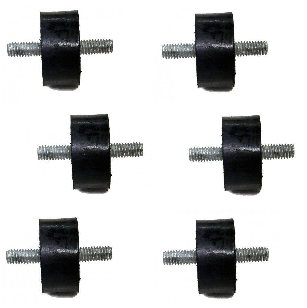 (6) Fender Deck Isolator Mounts for 9213K29 9376K52 Neoprene for John Deere