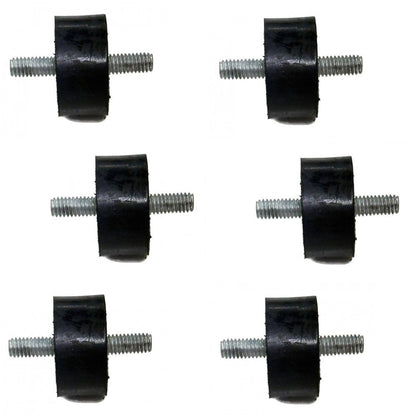 (6) Fender Deck Isolator Mounts for 9213K29 9376K52 Neoprene for John Deere