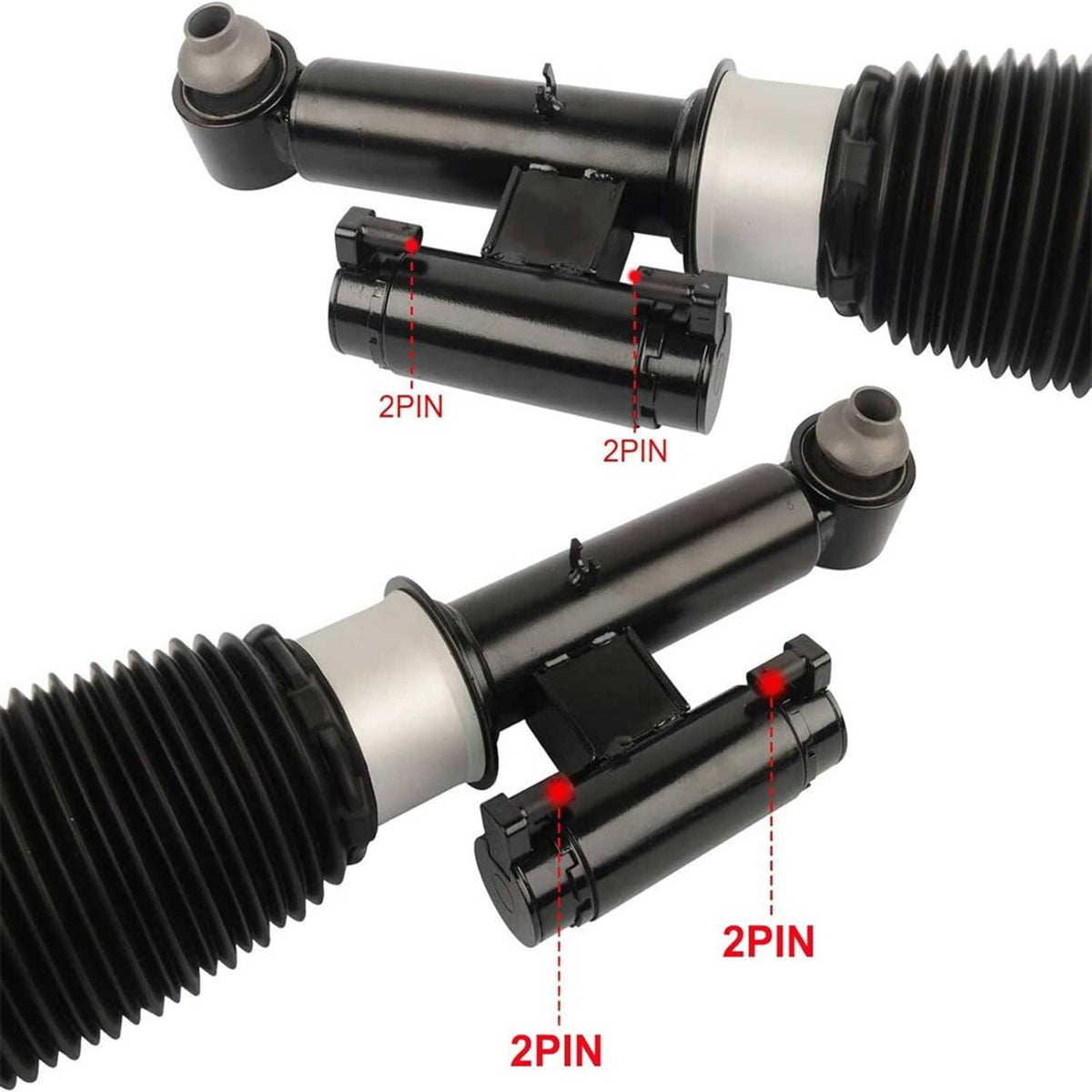 Solidspare 4x Front Rear Air Suspension Struts For 2016-20 BMW G11 G12 740i 750i 750Li RWD