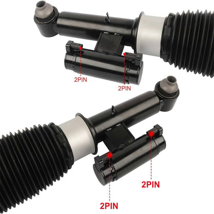 Solidspare 4x Front Rear Air Suspension Struts For 2016-20 BMW G11 G12 740i 750i 750Li RWD