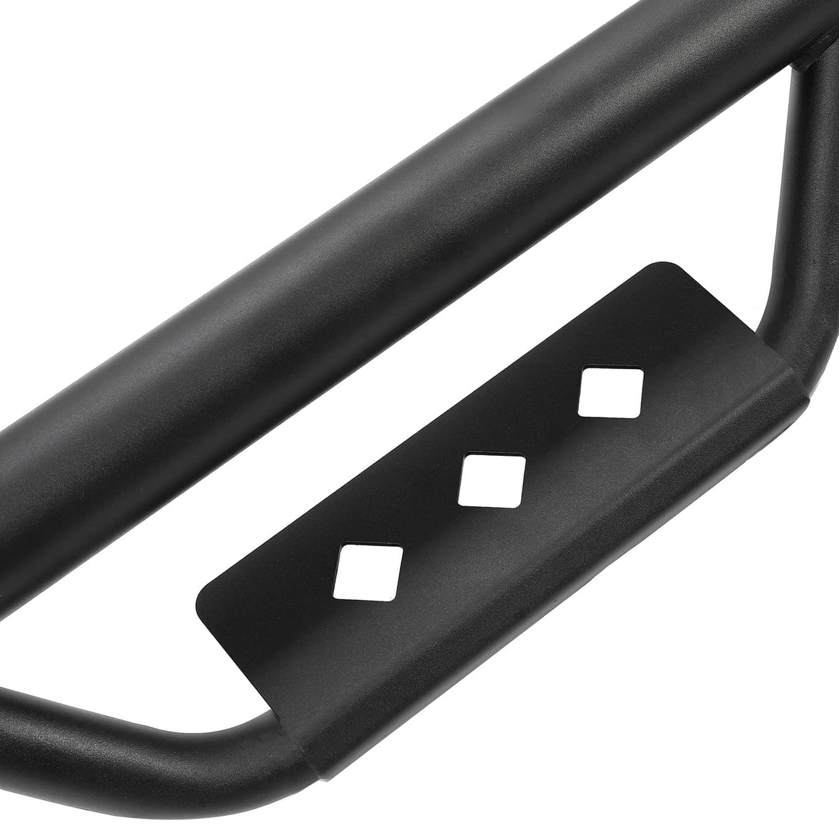 Solid Spare Fits 2021-2024 Ford Bronco 4 Door Side Steps Running Boards Nerf Bars Textured