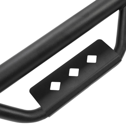 Solid Spare Fits 2021-2024 Ford Bronco 4 Door Side Steps Running Boards Nerf Bars Textured