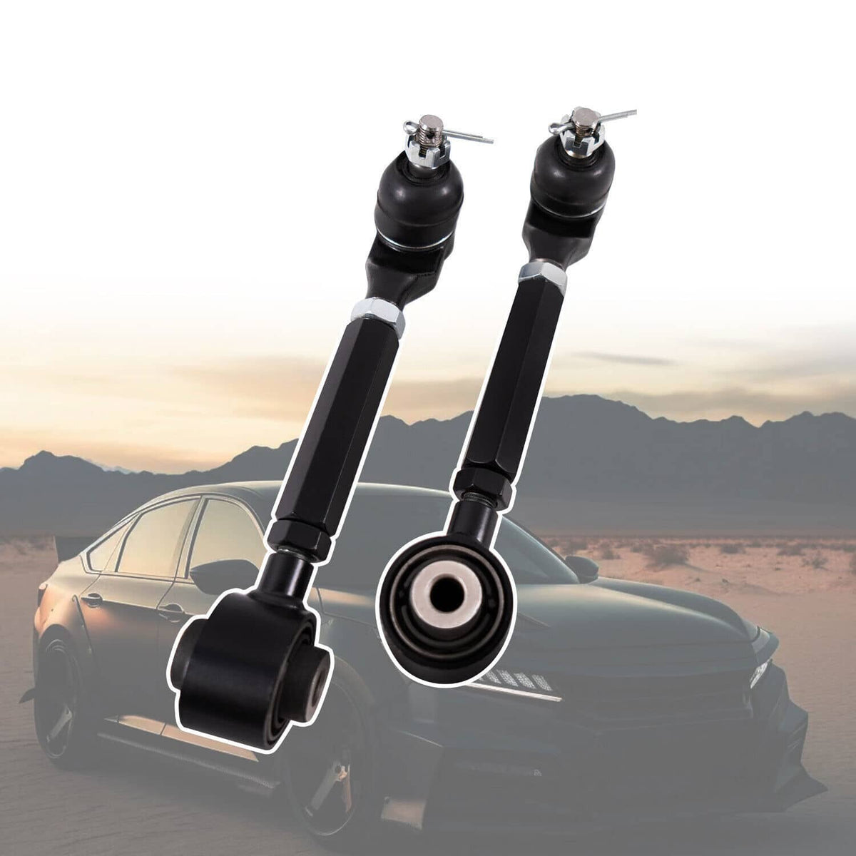 Solidspare 6pcs Rear Upper & Lower Control Toe Camber Arms For 2004-2008 Acura TSX 04-08