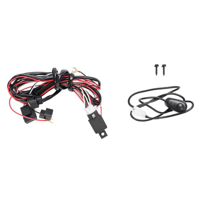 Solid Spare Fog Lights +Bezel+Harness +Switch+Relay For Chevrolet Traverse 2018 19 2020 2021