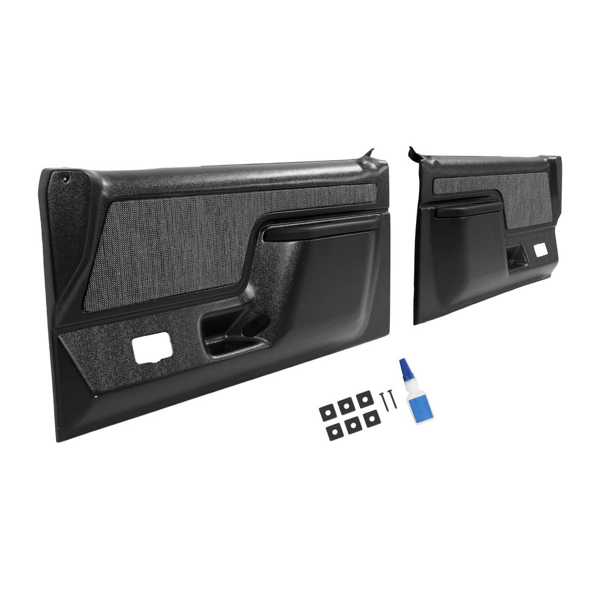 Solid Spare Inner Door Panels For 87-91 Ford F150 F250 F350 Bronco Driver & Passenger Side