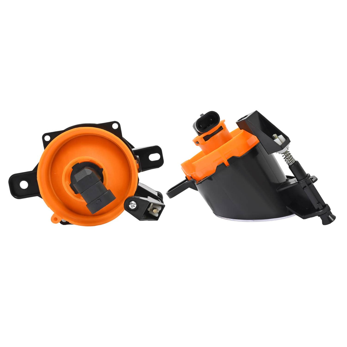 Solid Spare For Chevy Malibu 2013-2016 Fog Lights Bumper Lamps w/ Black Bezel Molding Wiring