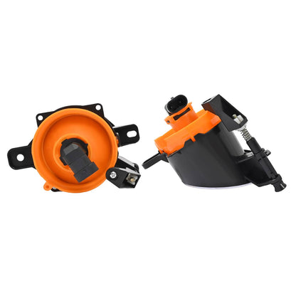 Solid Spare For Chevy Malibu 2013-2016 Fog Lights Bumper Lamps w/ Black Bezel Molding Wiring