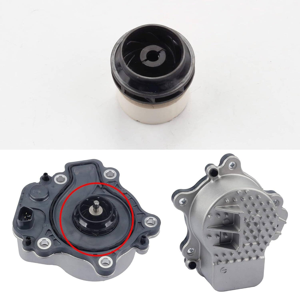 Solidspare Engine Electric Water Pump Rotor For 2010-2015 Toyota Prius CT200h 161A0-29015