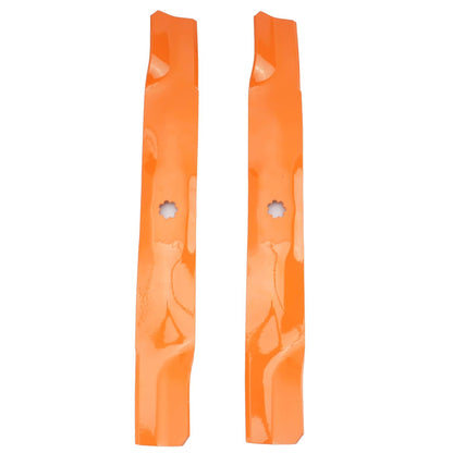 Solidspare 2PK Deck Blades For John Deere E100, E110, E120, E130 (100 Series Tractor) - 42"