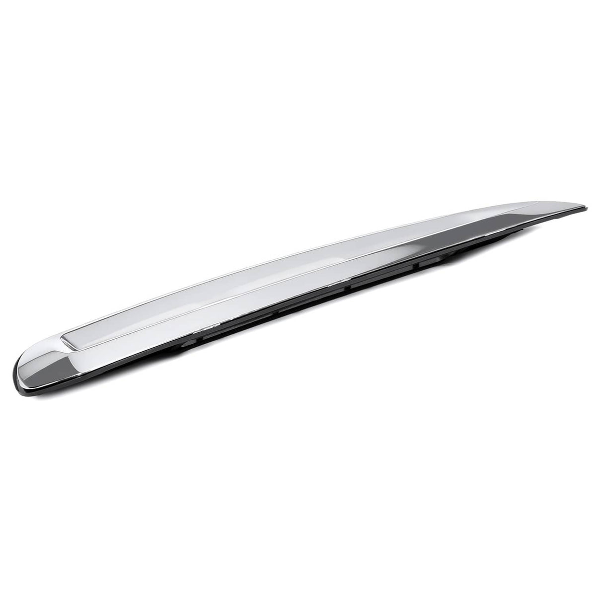 Solid Spare Hood Air Vent Scoop For 2017-19 Chevy Silverado GMC Sierra 2500HD 3500HD Chrome