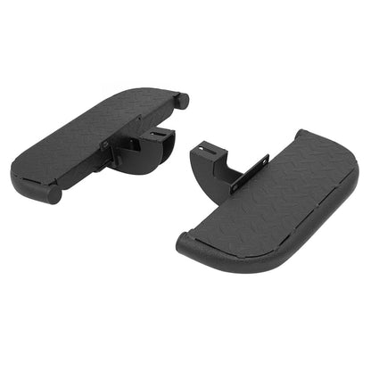 Solid Spare For 07-18 Jeep Wrangler JK Steel Side Hoop Steps Nerf Bar Running Boards 2-Door