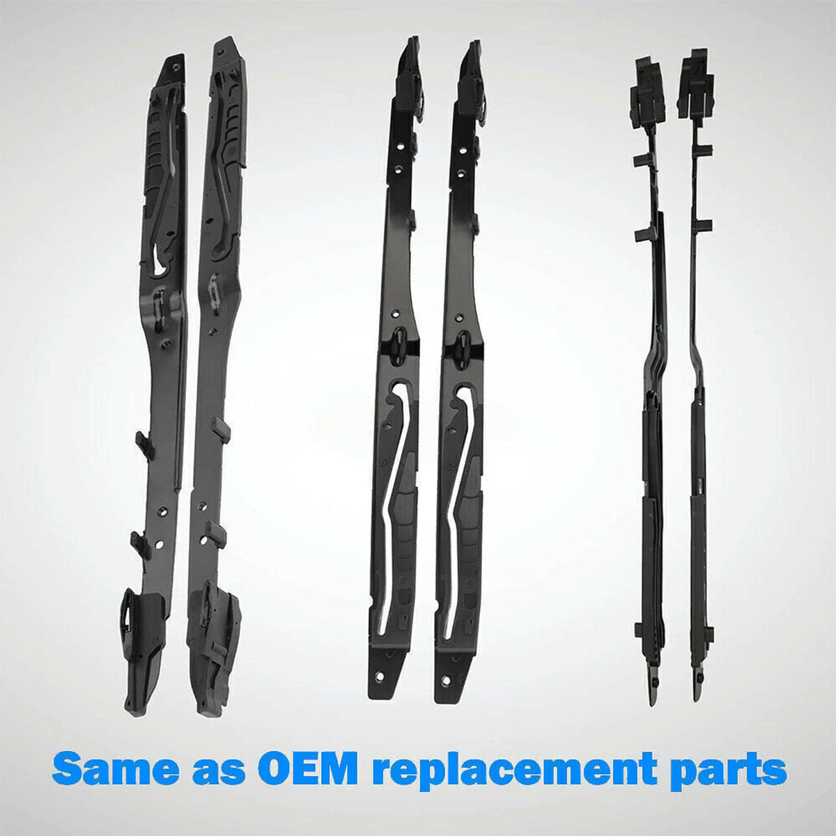 Solidspare New Sunroof Track Guide Rails Repair Kit For 2015-2020 Ford F150 FL3Z-1651071-A