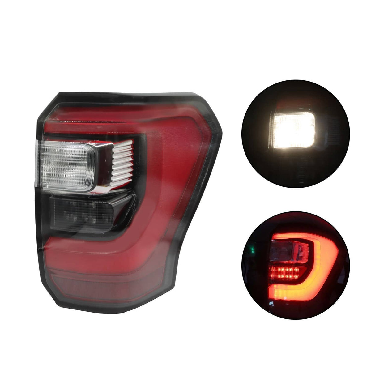 Solidspare Pair For 2018-2021 Ford Expedition LED Tail Light Left+Right Side JL1Z-13405-H