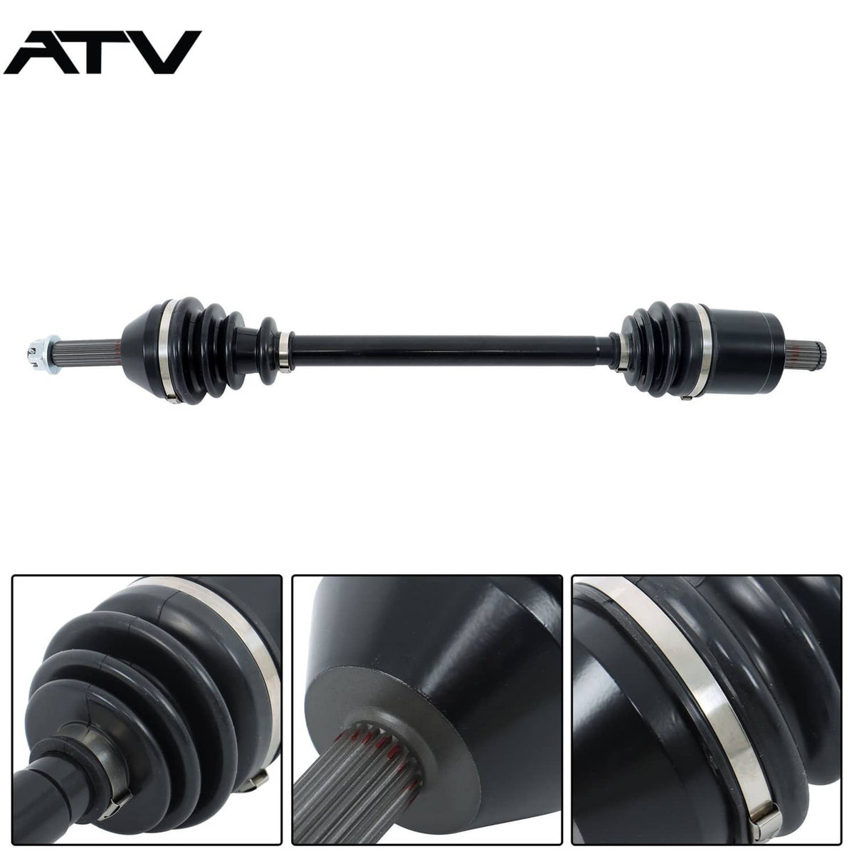 Solidspare 1380236 1332423 Front Left/Right CV Axles Drive Shaft For Polaris Ranger 500 700