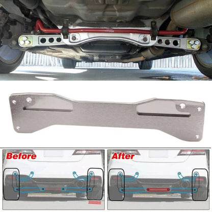 Solidspare Rear Lower Control Arms + Subframe Strut Brace for Honda Civic DX ES LX EX 01-05