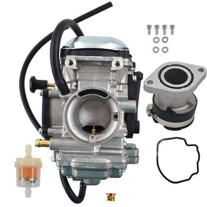 Solidspare Carburetor For Yamaha Bear Tracker 250 YFM250 Big Bear 350 YFM350 USA 1997-1999