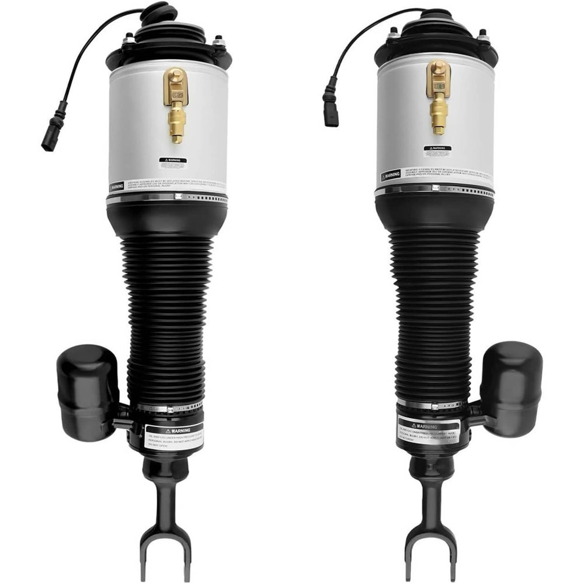 Solidspare Pair Front Air Suspension Struts Shock For Bentley Continental GT Left & Right