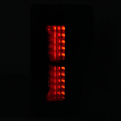 Solid Spare Smoke LED Tail Lights Lamps Pair For Ford F250 F350 F450 SD Super Duty 2017-2019
