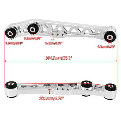 Solidspare Silver Pair Rear Lower Control Arm for 88-95 Honda Civic CRX 94-01 Acura Integra