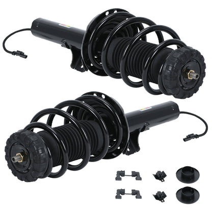 Solidspare 2Pcs Front Suspension Strut shocks w/ Electric for 13-19 Cadillac XTS 84677093