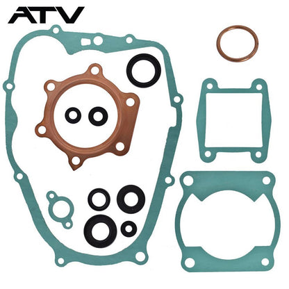 Solidspare Engine Gasket kit Set with Oil Seals for Yamaha Blaster 200 YFS200 1988-2006
