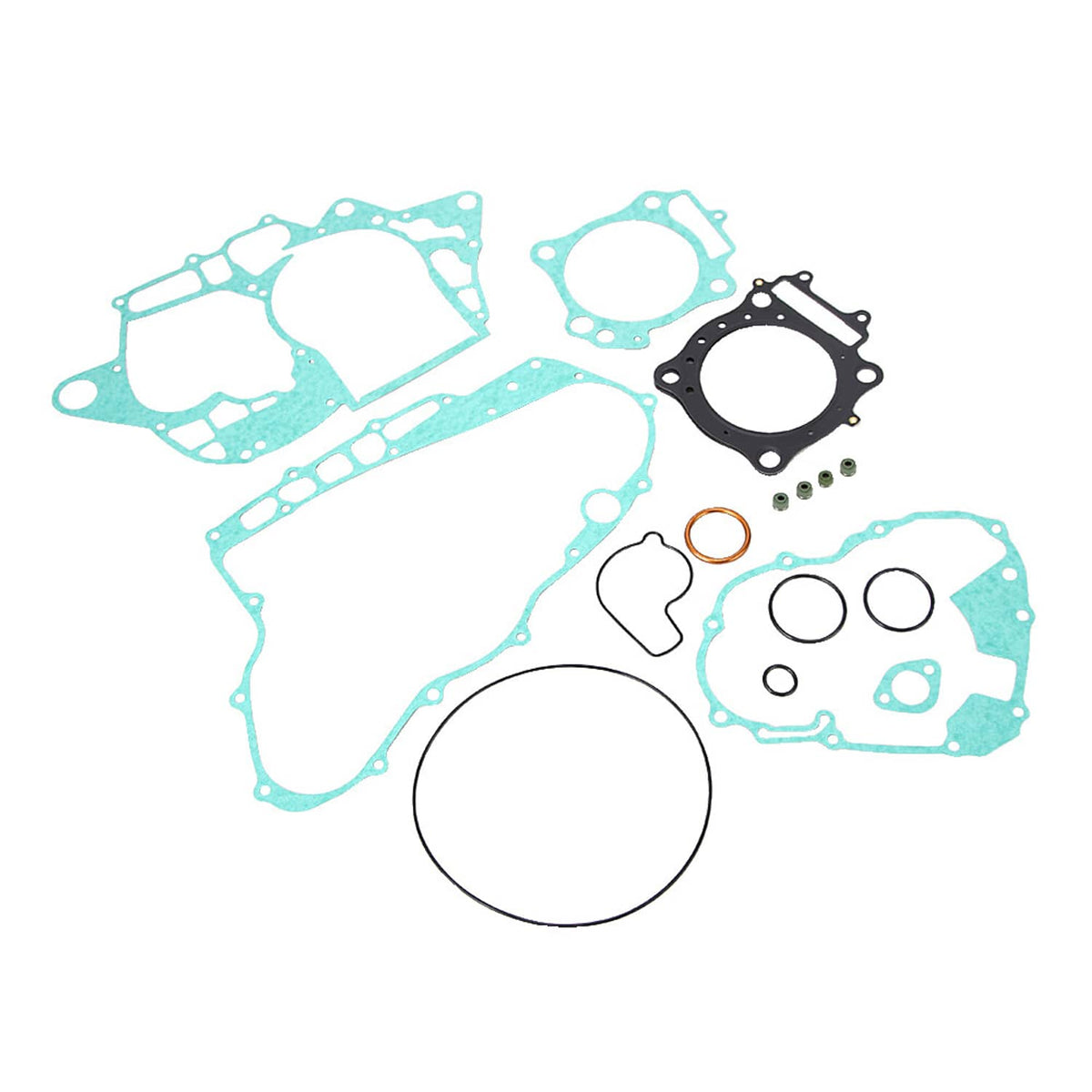 Solidspare Fits for HONDA TRX450R TRX450R 450R 2004-2005 Top End Head Gasket Kit Set