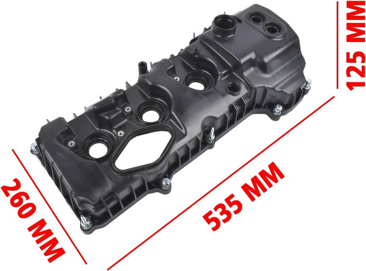 Solidspare Left Side Valve Cover for 2011-2023 Ford F-150 Expedition Transit 3.5L V6 Turbo