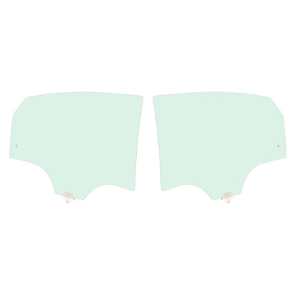 Solid Spare For 2019-2024 Kia Forte Sedan Rear Side Door Window Glass Tempered Glass LH&RH