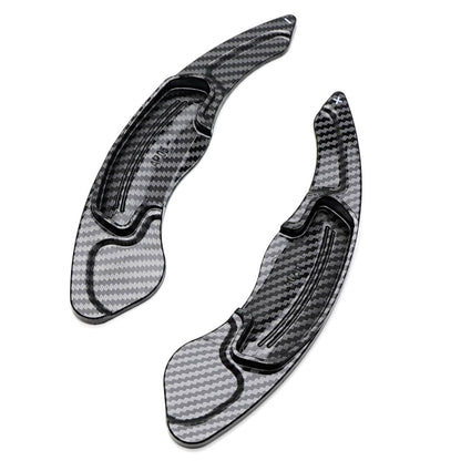 Solidspare Twill-Weave "Carbon" Style Steering Wheel Paddle Shift For Honda Accord Civic TL