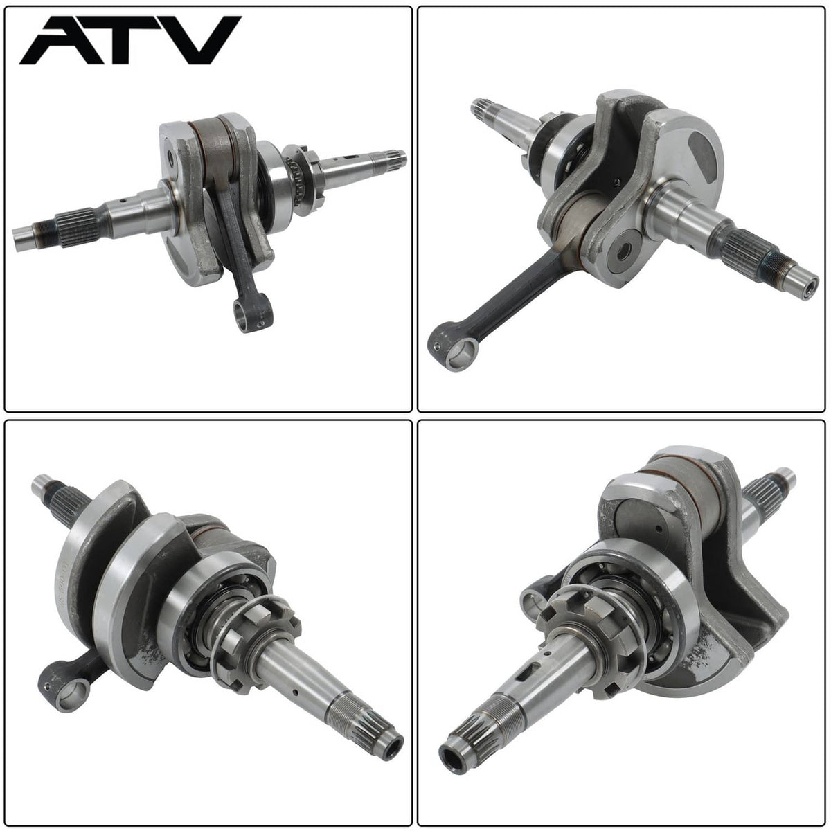 Solidspare Taper 1:7 For Hisun 500 MSU Massimo Parts Crankshaft Assy Crank Shaft Rod Crank