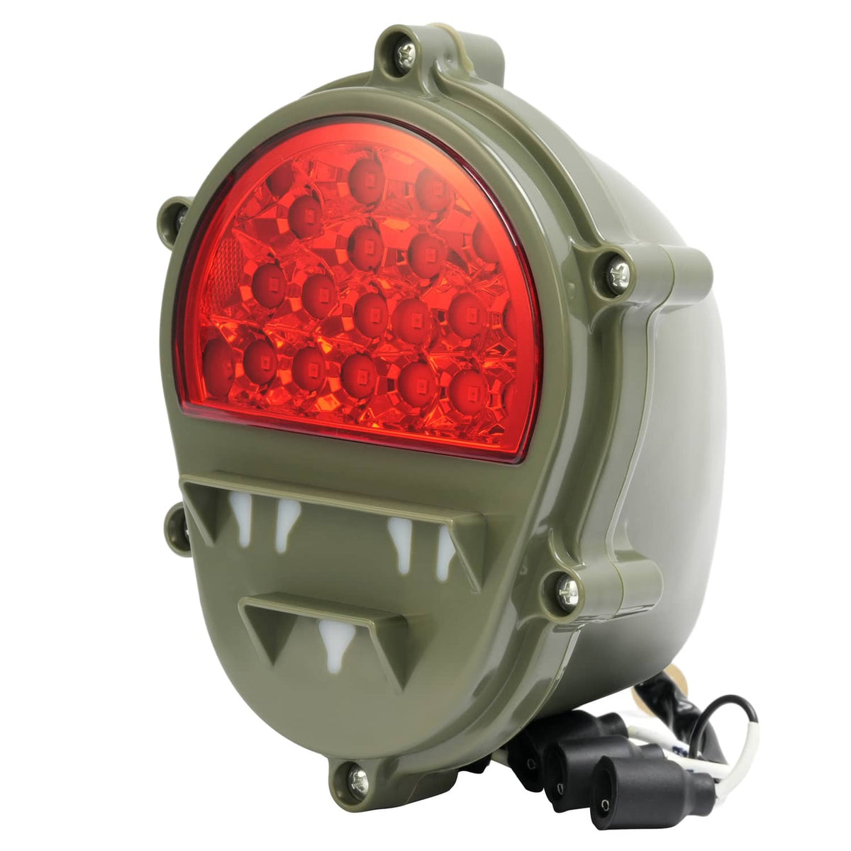 Solid Spare 2x LED Brake Lights Lamps New Red Rear Stop Tail Lights For Humvee M998 M35