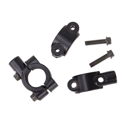 Solidspare Motorcycle ATV Rear View Side Mirrors with 7/8" Handlebar Mount Clamp Universal