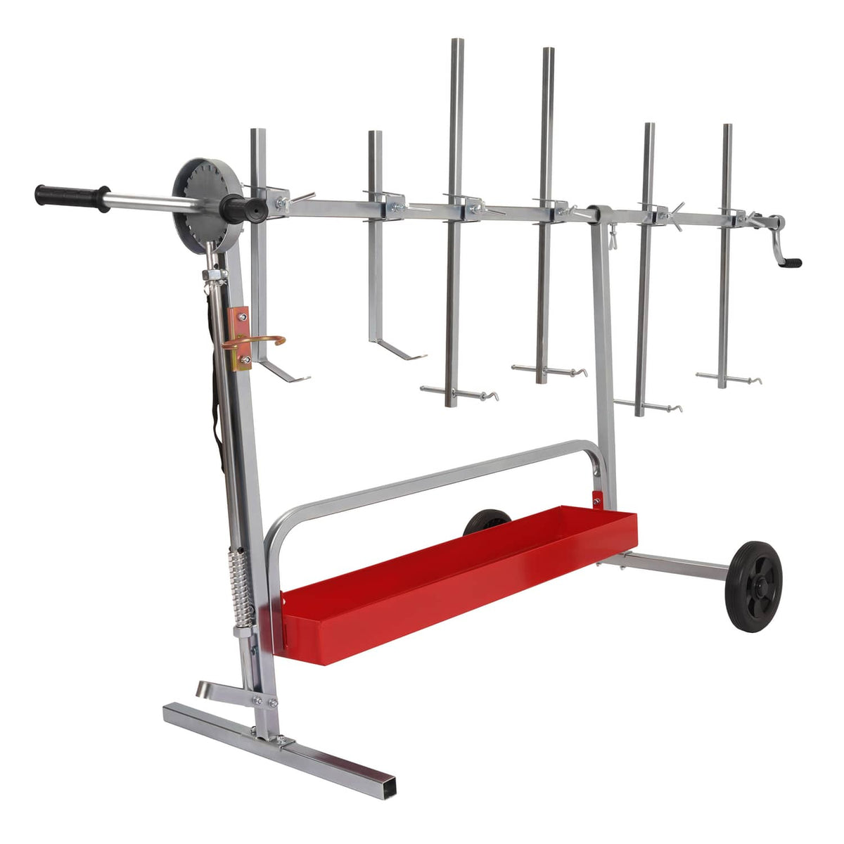 Solid Spare Paint Rack Rotating Parts Work Stand Painting Repair For AutoBody Door Bumper