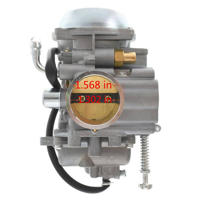 Solidspare Carburetor Fit For 2011-2014 Polaris Sportsman 400 HO & Intake Manifold Boot