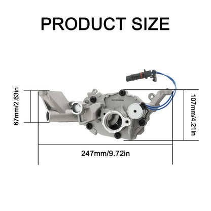 Solidspare Engine Oil Pump FOR Jeep Grand Cherokee Dodge Durango Chrysler 3.6L 68252670AA