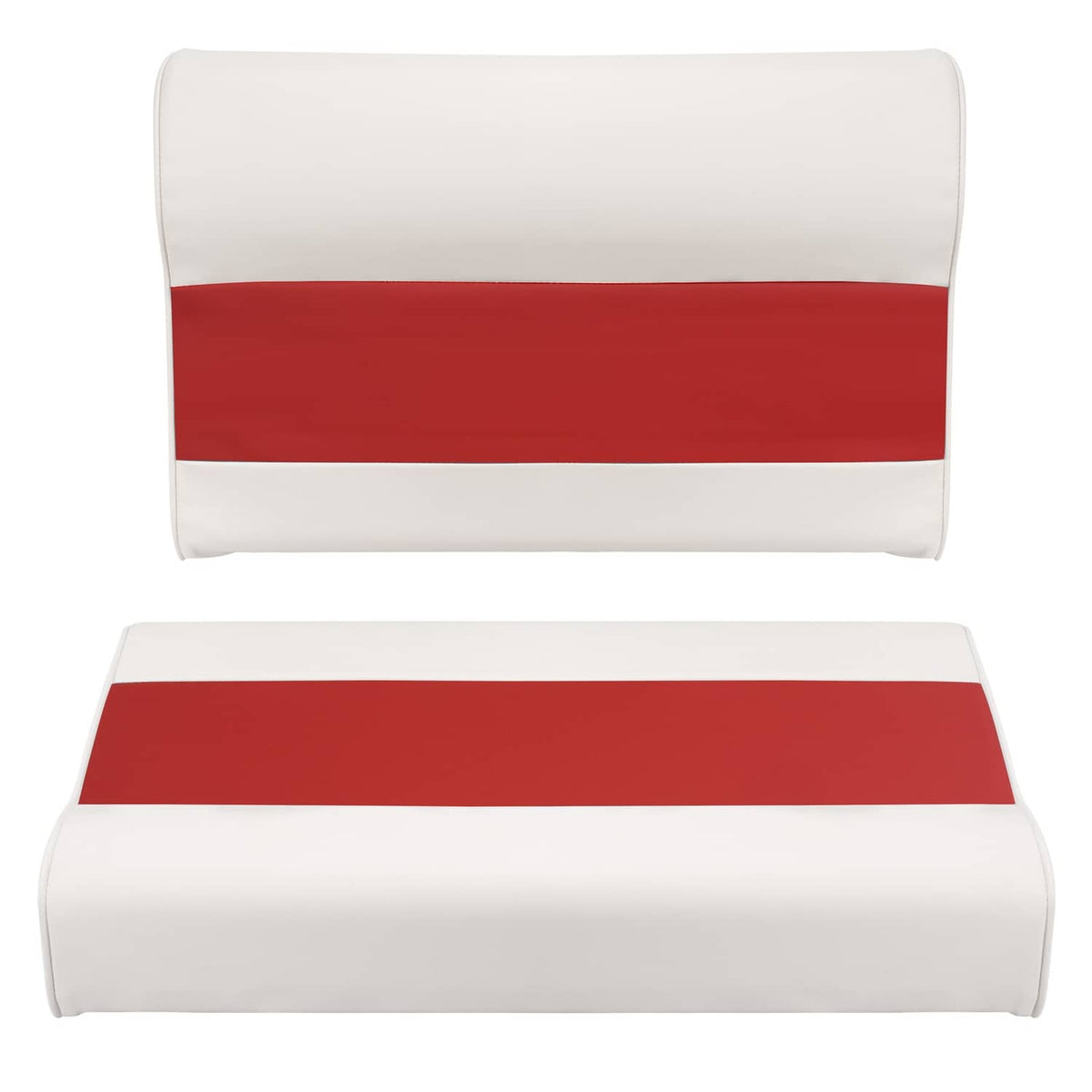 Solidspare #8WD95-1009 28" Boat Pontoon Bench Seat Cushion Set Seat Bottom+Seat Backrest