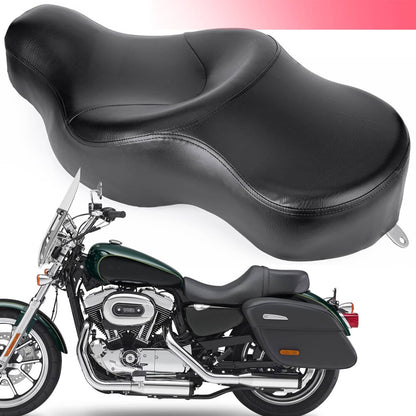 Solidspare Two Up 2-Up Driver Passenger Seat For Harley Sportster XL 883 XL 1200 2004-2023