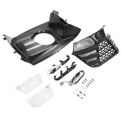 Solidspare Side Panel&Upper Hood&Grille&Headlight For John Deere X300 X304 X310 X320 X350