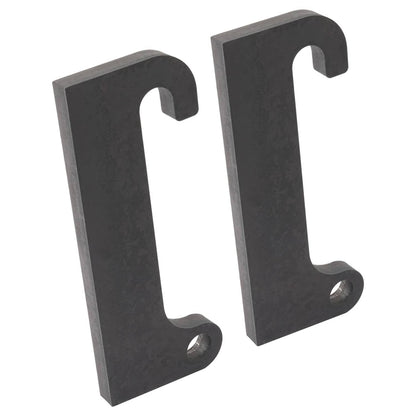 Solidspare 1 Pair Blank Quick Attach Loader Mounts For Cat IT28 Loader mounts Steel