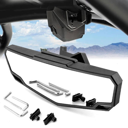 Solidspare UTV Center Rear-View Mirror Convex for Polaris RZR PRO XP /4/Turbo R 2020-2025