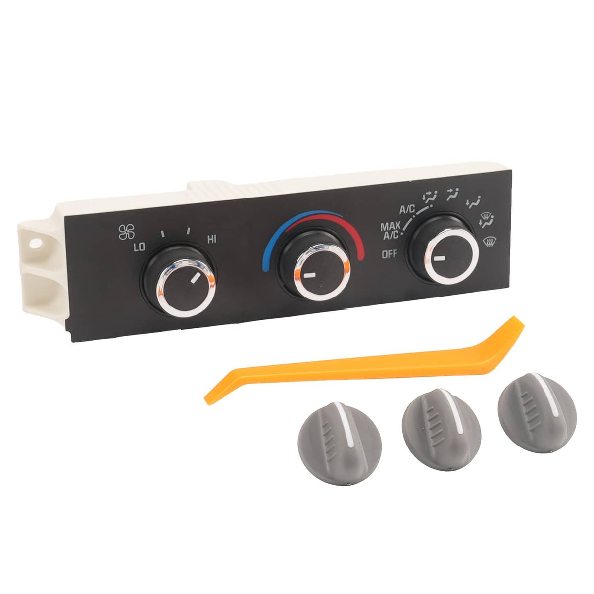 Solidspare A/C Heater Control Climate Panel for Chevy Express 2500 GMC Savana 1500 599-217