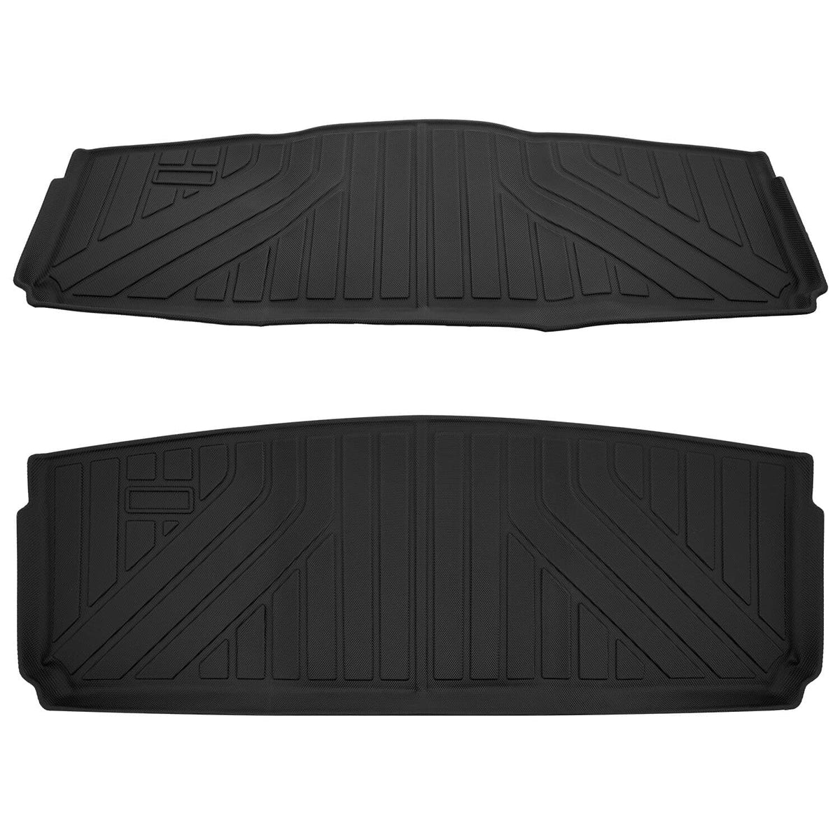 Solidspare Floor Mats Cargo Liners for 2018-2025 Ford Expedition 7 Seats TPE Carpets Set