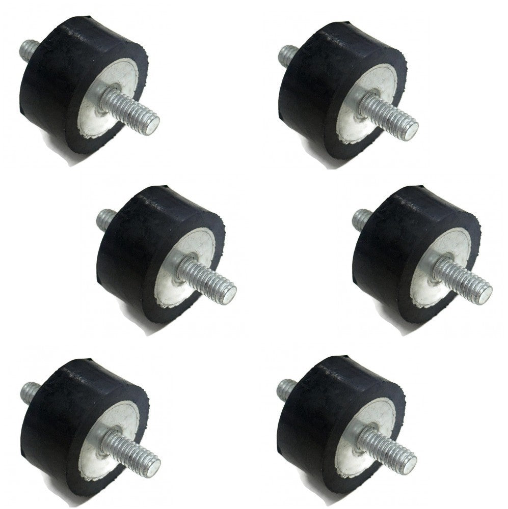 (6) Fender Deck Rubber Isolator Mounts for John Deere M76270 Lawn Garden Tractor