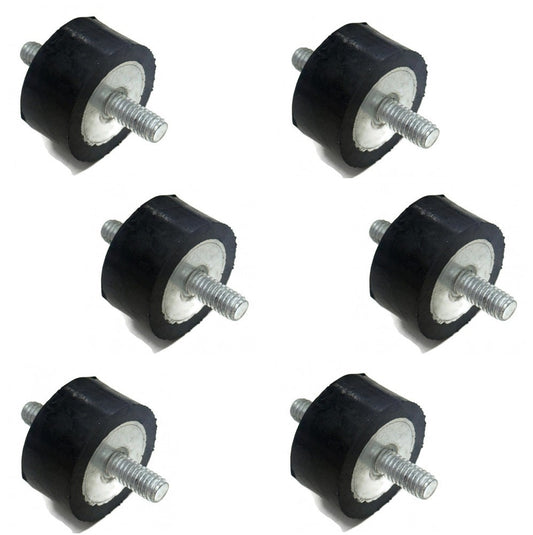 (6) Fender Deck Rubber Isolator Mounts for John Deere M76270 Lawn Garden Tractor