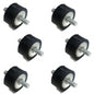 (6) Fender Deck Rubber Isolator Mounts for John Deere M76270 Lawn Garden Tractor